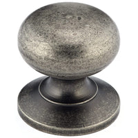 Traditional Knob, 1-1/4" D, Pewter alt 0