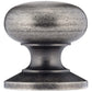 Traditional Knob, 1-1/4" D, Pewter alt 0