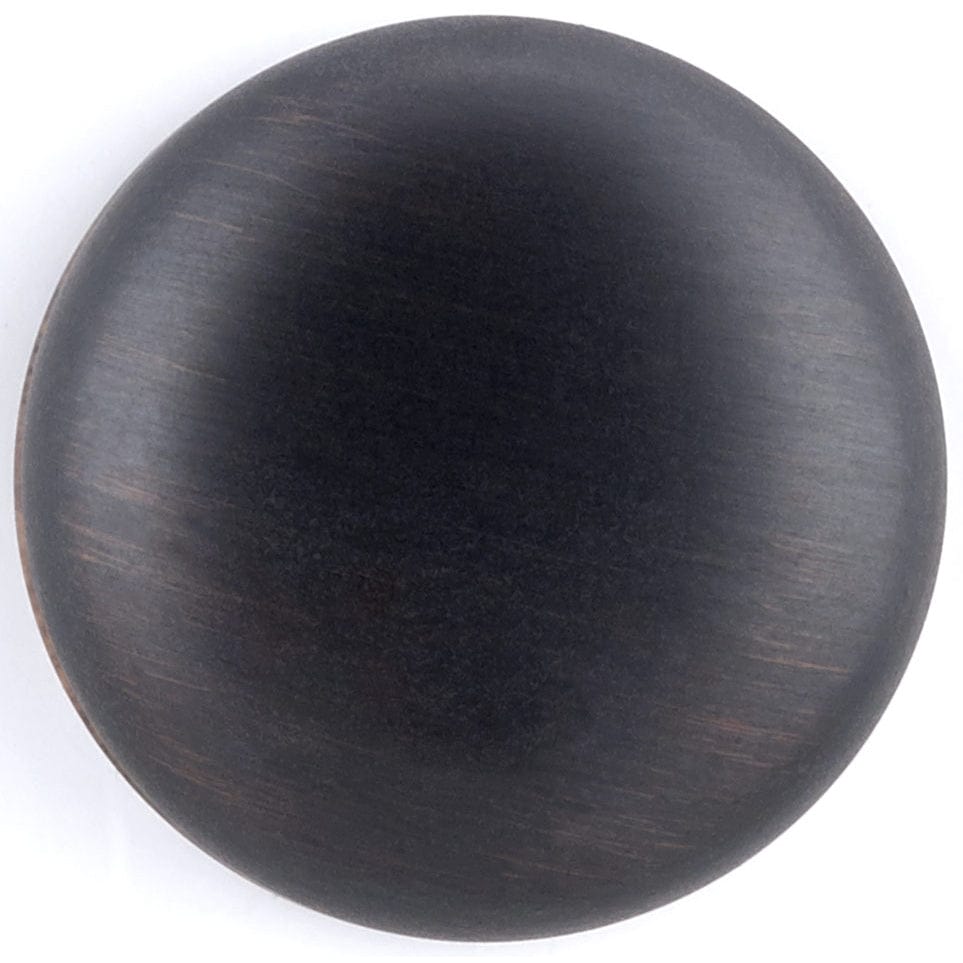 Traditional Knob, 1-1/4" D, Brushed Oil-Rubbed Bronze alt 0