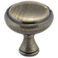 Traditional Knob, 1-1/4" D, Antique English alt 0