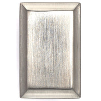 Transitional Knob, 1-1/2" x 15/16", Brushed Nickel alt 0