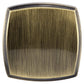 Transitional Knob, 1-1/4" x 1-1/4", Antique English alt 0