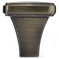 Transitional Knob, 1-1/4" x 1-1/4", Antique English alt 0