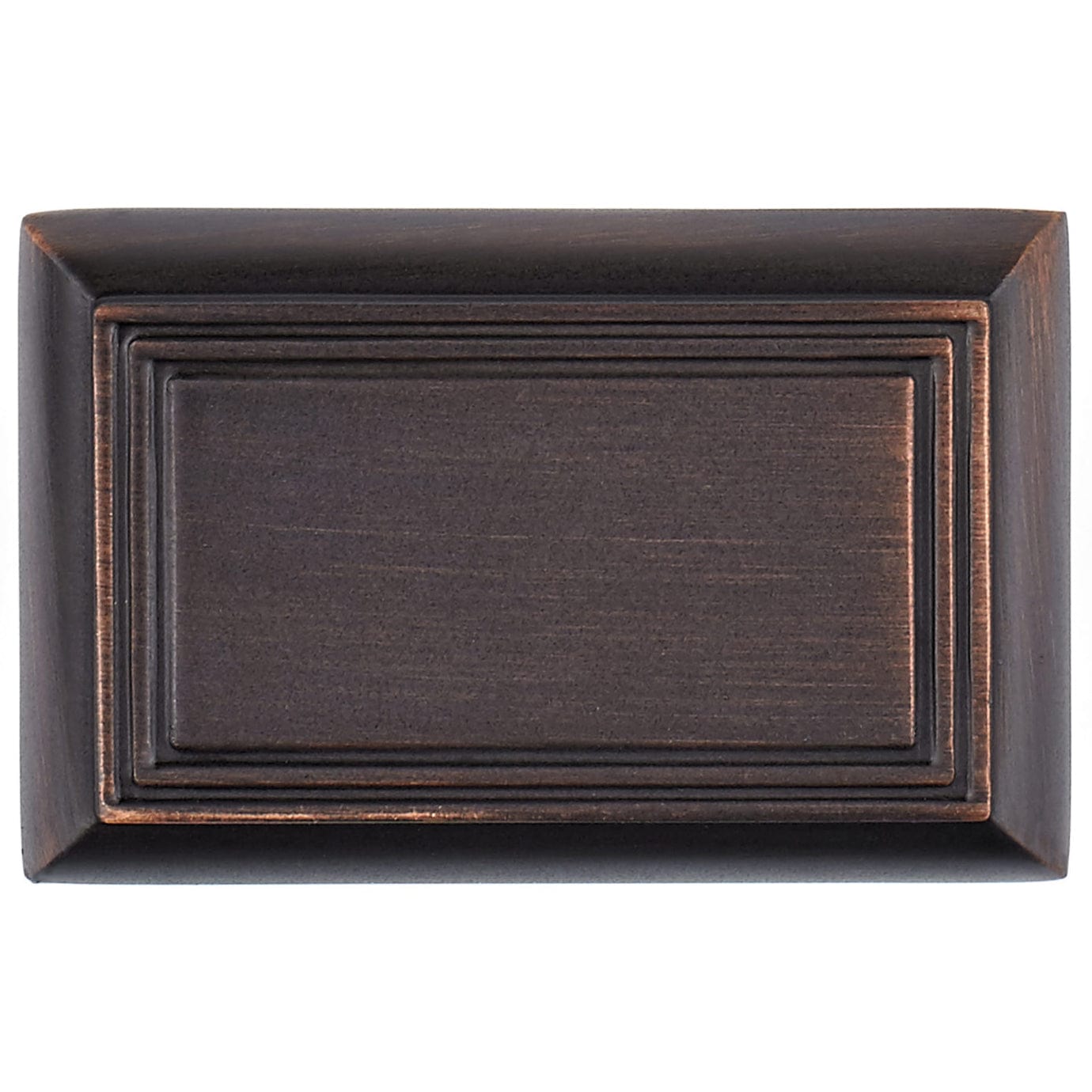 Traditional Knob, 1-11/16" x 1-3/32", Brushed Oil-Rubbed Bronze alt 0