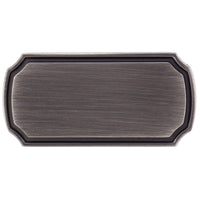 Transitional Knob, 1-11/16" x 27/32", Antique Nickel alt 0