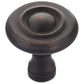 Traditional Knob, 1-1/4" D, Brushed Oil-Rubbed Bronze alt 0