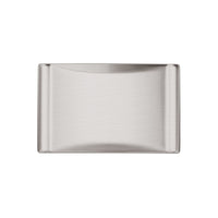 Traditional Knob, 1-3/8" x 25/32", Brushed Nickel alt 0