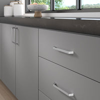 Contemporary Pull, 6-5/16" Center-to-Center, Chrome