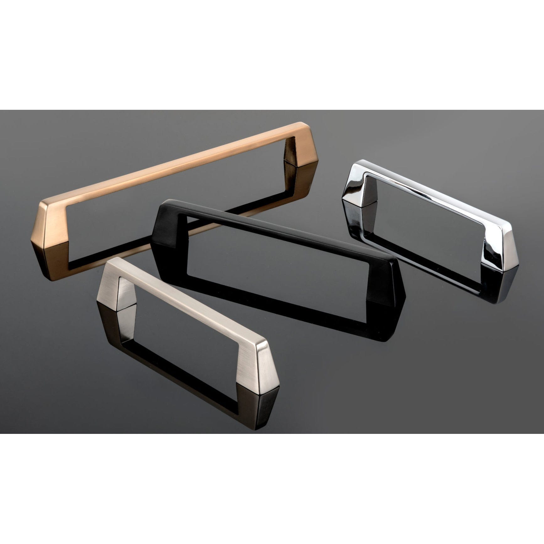 Contemporary Pull, 8-13/16" Center-to-Center, Brushed Nickel alt 0