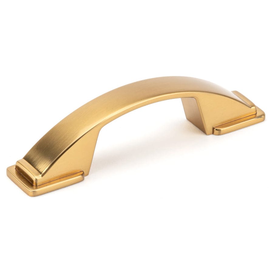 Contemporary Pull, 3" Center-to-Center, Aurum Brushed Gold alt 0