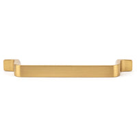 Contemporary Pull, 5-1/16" Center-to-Center, Aurum Brushed Gold alt 0