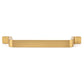 Contemporary Pull, 5-1/16" Center-to-Center, Aurum Brushed Gold alt 0