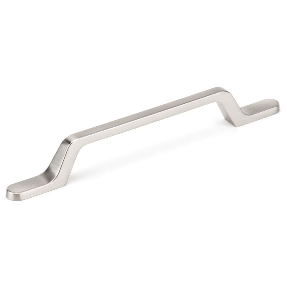 Contemporary Pull, 5-1/16" Center-to-Center, Brushed Nickel alt 0