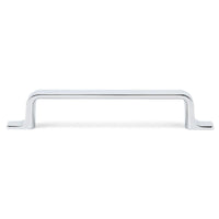 Contemporary Pull, 5-1/16" Center-to-Center, Brushed Nickel alt 0
