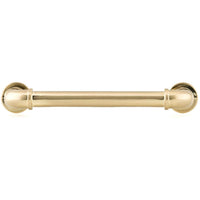 Eclectic Pull, 5-1/16" Center-to-Center, Satin Brass alt 0