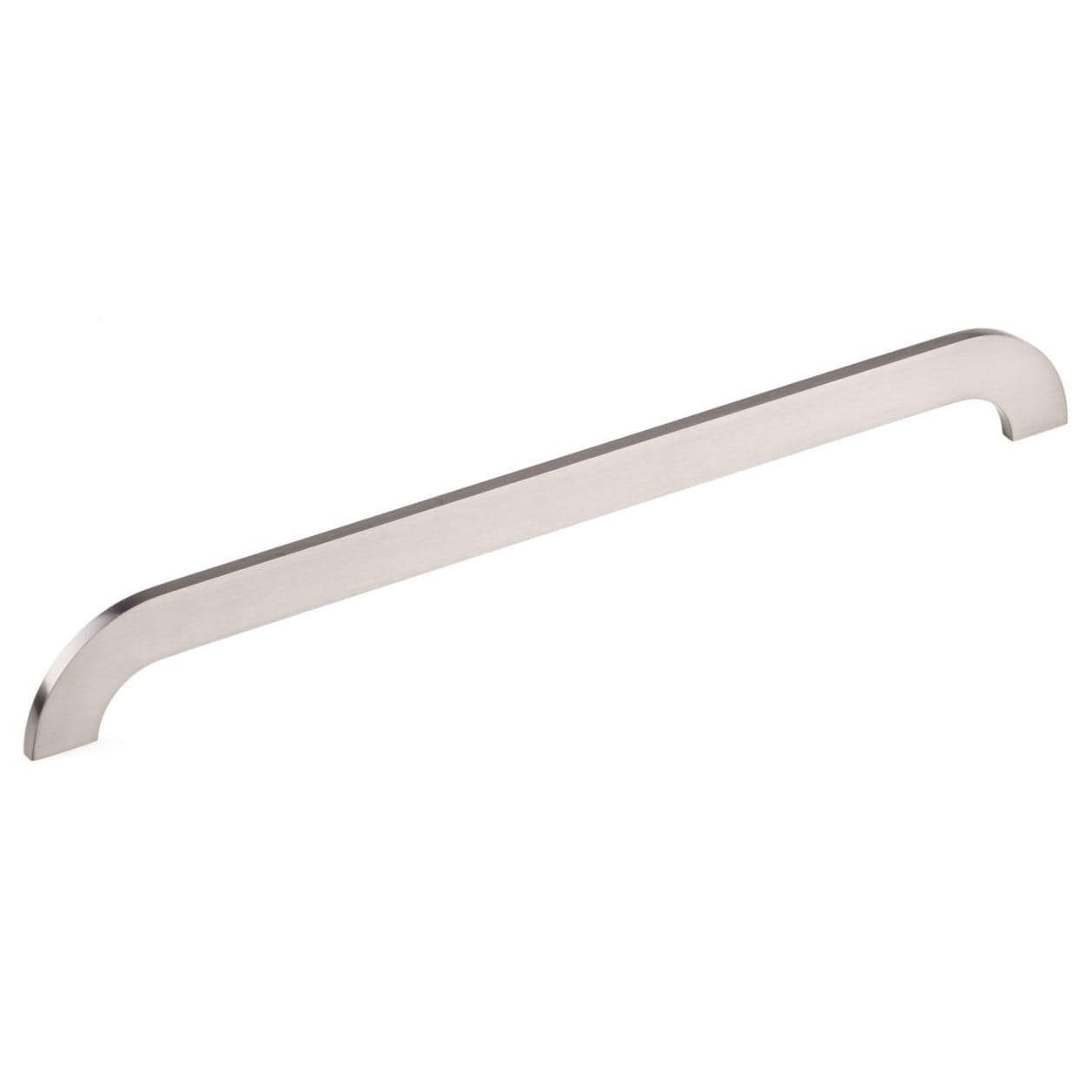 Contemporary Pull, 12-5/8" Center-to-Center, Brushed Nickel alt 0