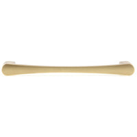 Contemporary Pull, 6-5/16" Center-to-Center, Satin Brass alt 0