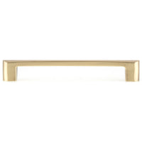 Contemporary Pull, 6-5/16" Center-to-Center, Satin Brass alt 0