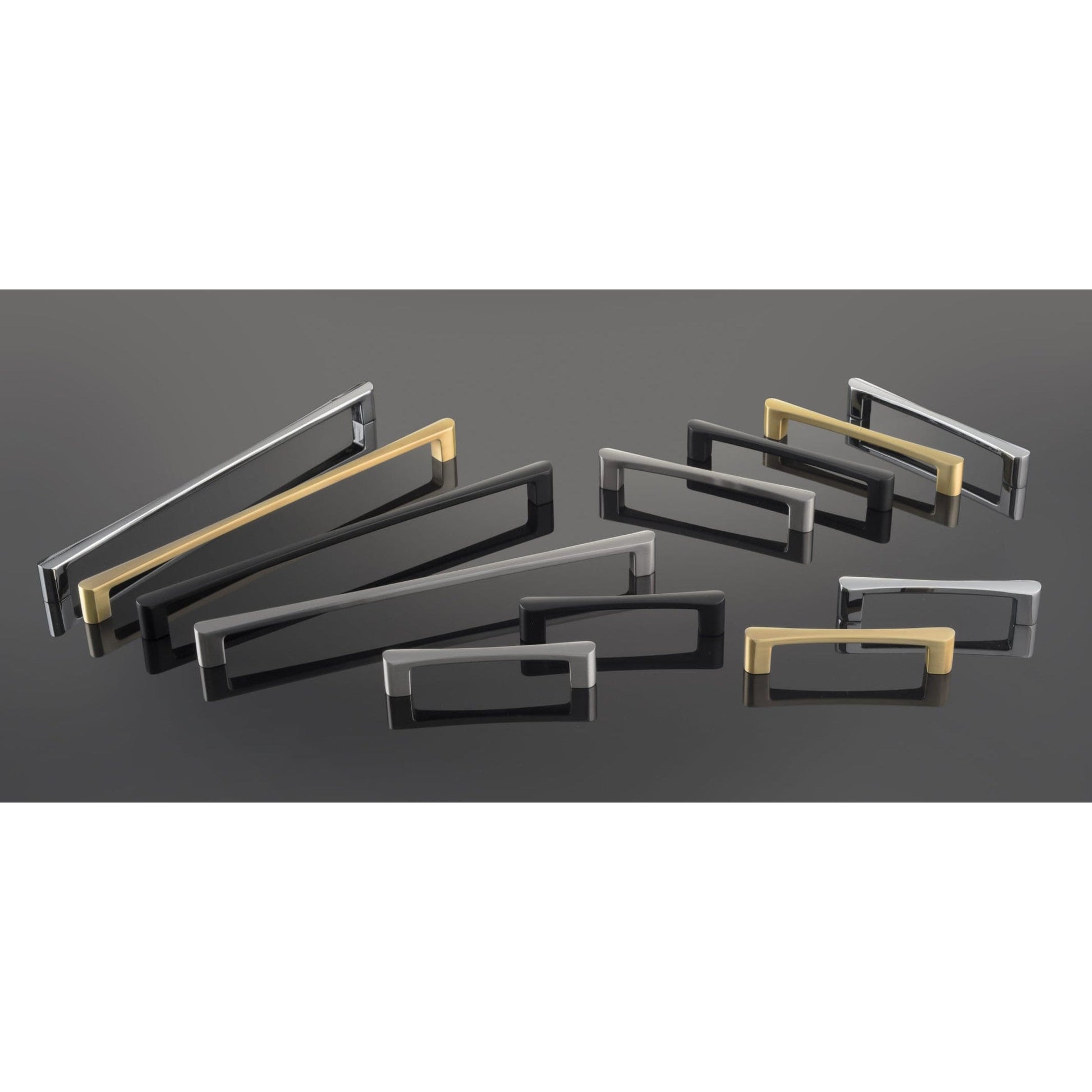 Contemporary Pull, 6-5/16" Center-to-Center, Matte Black alt 0