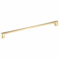 Contemporary Pull, 12-5/8" Center-to-Center, Satin Brass alt 0