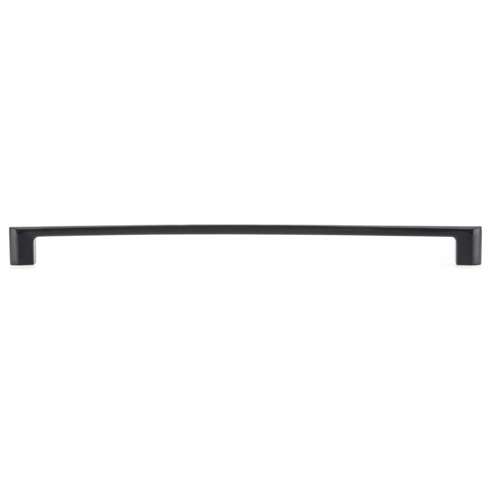 Contemporary Pull, 12-5/8" Center-to-Center, Matte Black alt 0