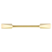Contemporary Pull, 5-1/16" Center-to-Center, Satin Brass alt 0