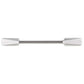 Contemporary Pull, 5-1/16" Center-to-Center, Brushed Nickel alt 0