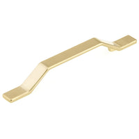Contemporary Pull, 5-1/16" Center-to-Center, Satin Brass alt 0