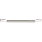 Contemporary Pull, 8-13/16" Center-to-Center, Brushed Nickel alt 0