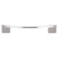 Contemporary Pull, 5-1/16" Center-to-Center, Brushed Nickel alt 0
