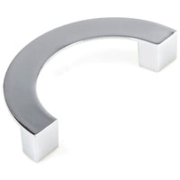 Contemporary Pull, 3-3/4" Center-to-Center, Chrome alt 0