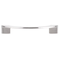 Contemporary Pull, 3-3/4" Center-to-Center, Brushed Nickel alt 0