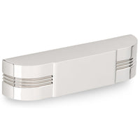 Transitional Pull, 5-1/16" Center-to-Center, Polished Nickel alt 0