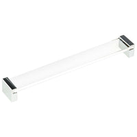 Contemporary Pull, 10-1/8" Center-to-Center, Chrome alt 0