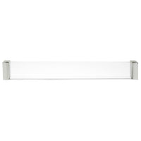 Contemporary Pull, 10-1/8" Center-to-Center, Chrome alt 0