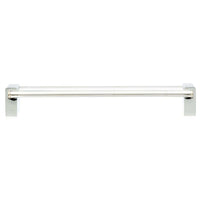 Contemporary Pull, 10-1/8" Center-to-Center, Chrome alt 0