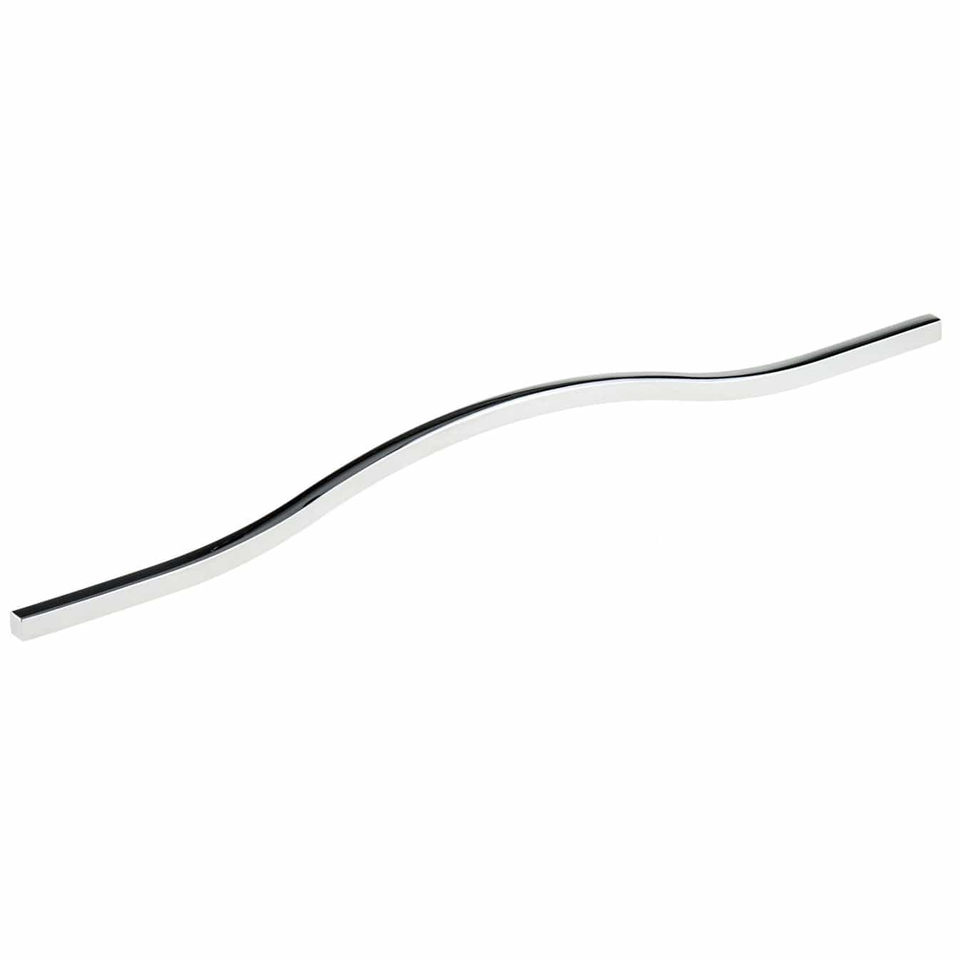 Contemporary Pull, 11-3/8" Center-to-Center, Chrome alt 0