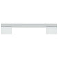Contemporary Pull, 7-9/16" Center-to-Center, Chrome alt 0
