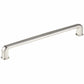 Contemporary Pull, 12-5/8" Center-to-Center, Brushed Nickel, 1 Pair alt 0