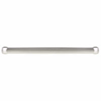 Contemporary Pull, 12-5/8" Center-to-Center, Brushed Nickel, 1 Pair alt 0