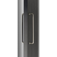 Contemporary Pull, 12-5/8" Center-to-Center, Brushed Nickel, 1 Pair alt 0