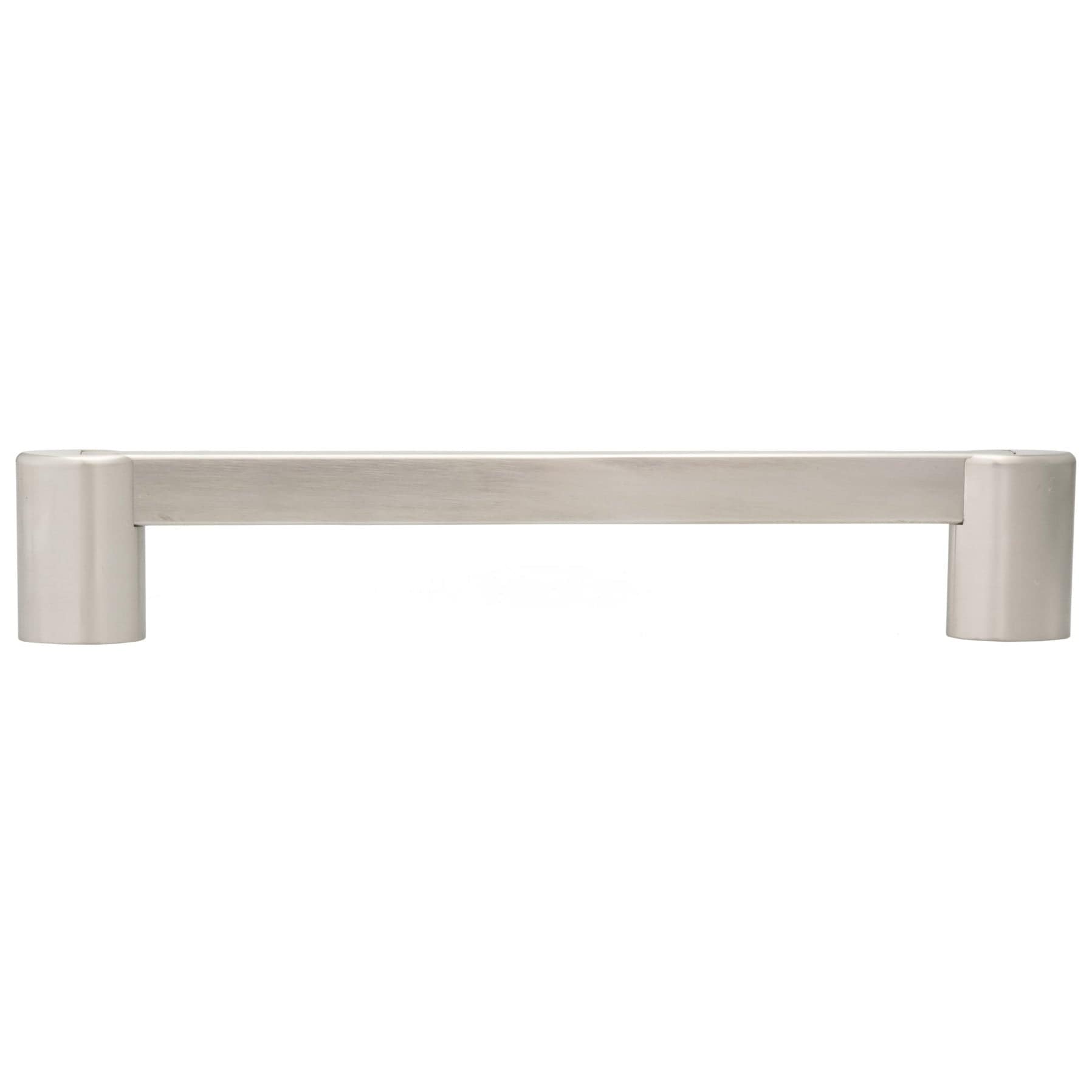 Contemporary Pull, 7-9/16" Center-to-Center, Brushed Nickel alt 0