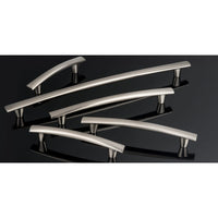 Contemporary Pull, 5-1/16" Center-to-Center, Brushed Nickel alt 0