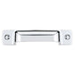 Transitional Pull, 3-3/4" Center-to-Center, Chrome alt 0