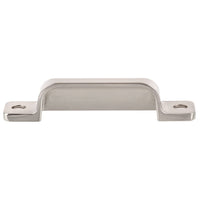 Transitional Cup Pull, 3-3/4" Center-to-Center, Brushed Nickel alt 0