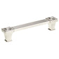Transitional Pull, 5-1/16" Center-to-Center, Brushed Nickel alt 0