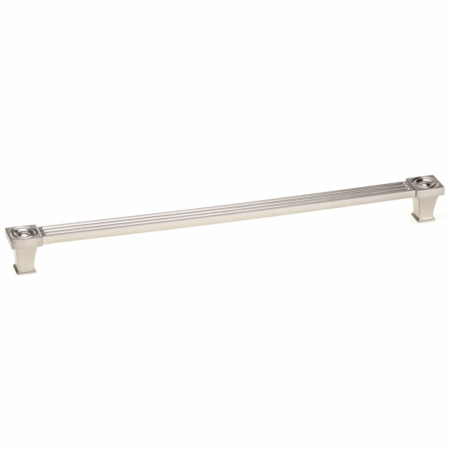 Transitional Pull, 12-5/8" Center-to-Center, Brushed Nickel alt 0