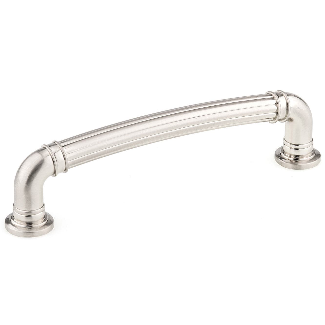 Traditional Pull, 5-1/16" Center-to-Center, Brushed Nickel alt 0