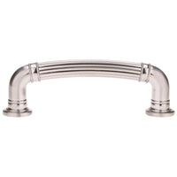 Traditional Pull, 3-3/4" Center-to-Center, Brushed Nickel alt 0