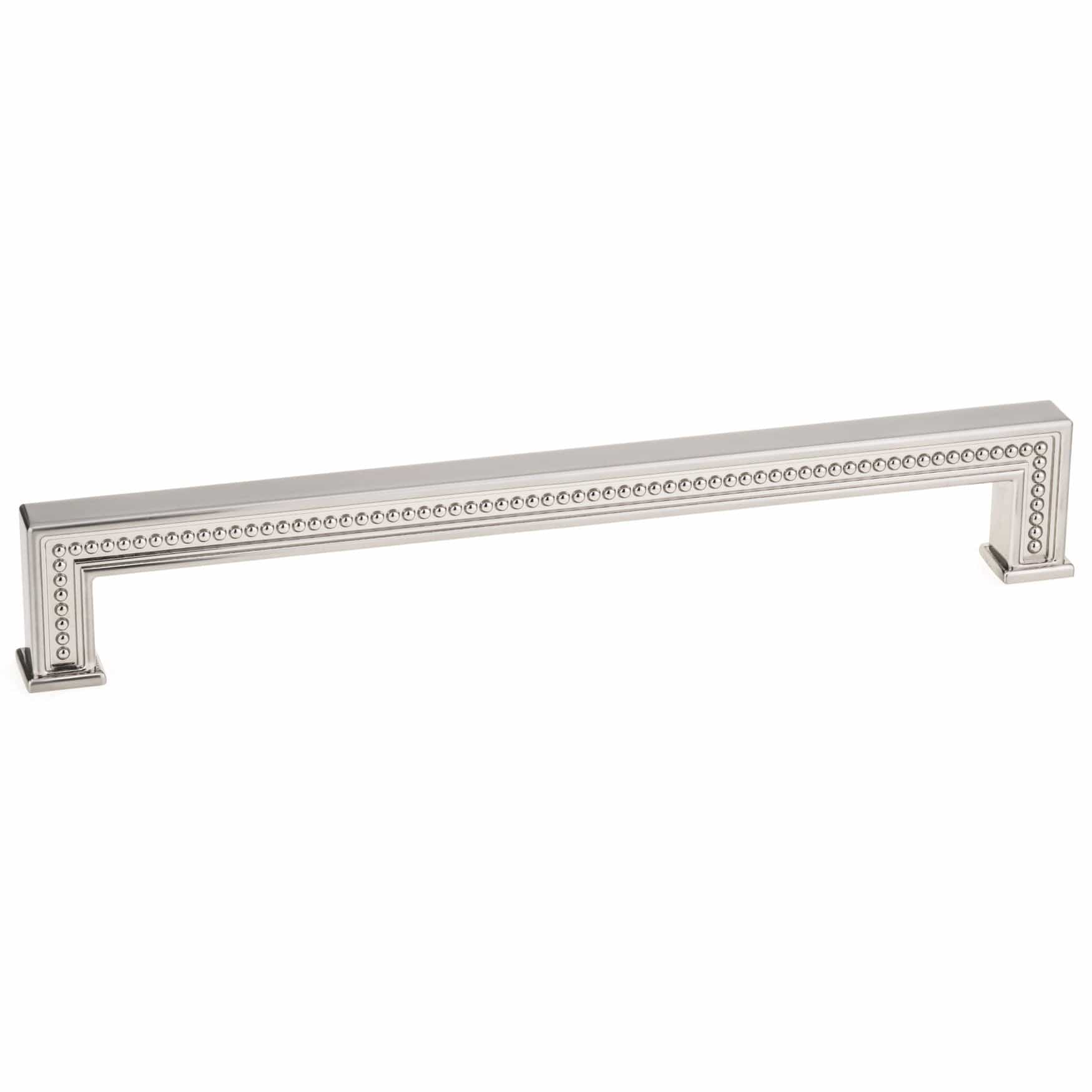 Transitional Pull, 12-5/8" Center-to-Center, Brushed Nickel alt 0